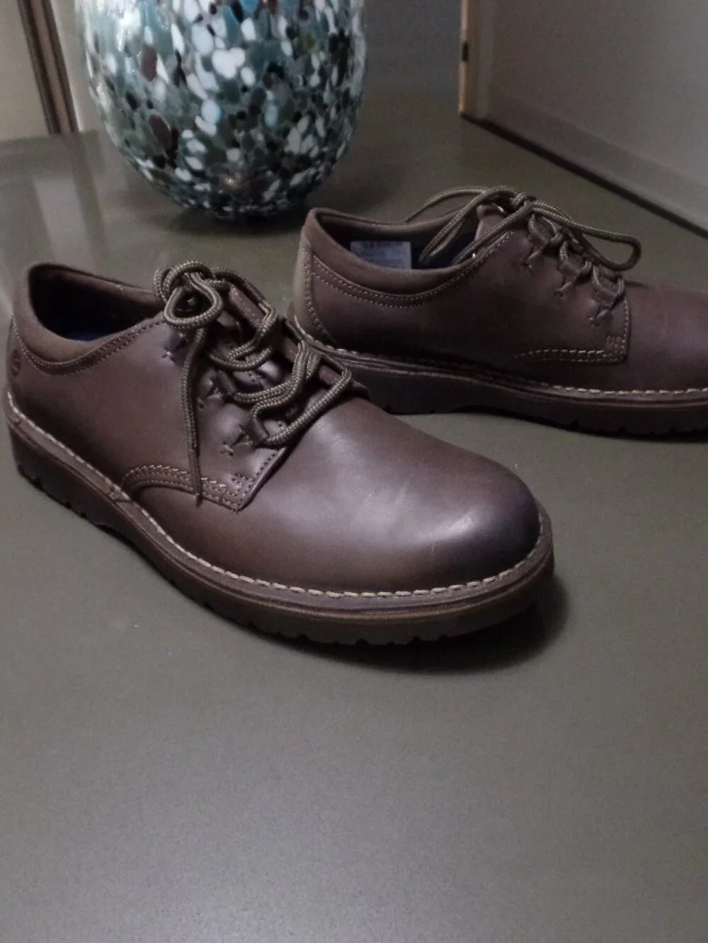 CLARKS Collection Men's Leather Eastford Shoes - NWT - SIZE: 7.5